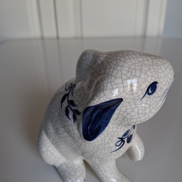 Dedham Potting Shed Rabbit Figurine - Picture 2 of 4